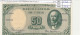 BILLETE CHILE 50 PESOS 5 CENTESIMOS 1960 P-126a.2 - Other - America