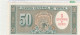 BILLETE CHILE 50 PESOS 5 CENTESIMOS 1960 P-126a.2 - Other - America