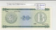 BILLETE CUBA 20 PESOS SERIE B 1985 P-FX9 N01928 - Other - America