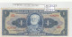 BILLETE BRASIL 1 CRUZEIRO 1954 P-150a N01887 - Altri – America