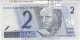 BILLETE BRASIL 2 REAIS 2001 P-249a N01291 - Sonstige – Amerika