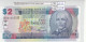 BILLETE BARBADOS 2 DOLARES 2007 P-66b - Otros – América