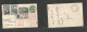 Bc - Ceylon. 1941 (2 June) Jetty PO - Colombo (3 Ju) Registered 3c Green Stat Card + 3 Adtls, Tied Cds + 2 Diff Red Mach - Sonstige & Ohne Zuordnung