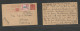 Bc - Kenya. 1939 (4 Sept) KUT, Mondogoro - Germany, Gottingen. 15c Red Stat Card + Adtl On WWII Local Censor Cachet, Tie - Other & Unclassified