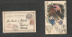 Japan. 1899 (Meiji 32.10.28) Raijing. Yokohama - Germany, Rostock (2 Dec 1899) Registered 4 Sen Grey Stat Card + 10 Sen - Andere & Zonder Classificatie