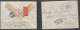 Turkey. 1915 (Oct) Pera, Istambul - Italy, Milano (11 Oct) Crossing The Lines WWI. Fkd Envelope, Erased By French Censor - Andere & Zonder Classificatie