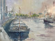 Roeselare: Aquarel Haven Van Raf Buyse (1926-2013) - Watercolours