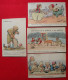 Delcampe - 1916 Lot De 12 Cartes Postales Par Chagny Types Algériens & Scènes Cachet 9 Reg Marche Tirailleurs Algériens Dos Scanné - Chagny
