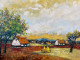 Roeselare: Expressionistisch Landschap Van Raf Buyse (1926-2013) - Olii