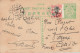 CHINE Entier Postale Avec Illustration Scene De Combat Utiliser En Indochine A Aiphong Tonkin Rare - 1912-1949 Republic