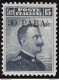 1908 Levante Costantinopoli, N°. 10  30pa. Su 15c. Grigio Nero  MNH/** - Sonstige & Ohne Zuordnung