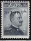 1908 Levante Costantinopoli, N°. 10  30pa. Su 15c. Grigio Nero  MNH/** - Other & Unclassified