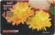 Malta - Maltacom - Flower Marigolds Puzzle 3/4, 09.2006, 57U, 15.000ex, Used - Malta