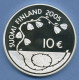 Finnland 10 Euro 2005 Frieden In Europa Friedenstaube, Silber, KM 120 PP (m4458) - Finlande