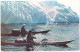 Carte Postale : SAINT PIERRE ET MIQUELON : Kayacs, En 1958 - Saint Pierre And Miquelon