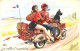 Illustration De Louis Carriere , Couple Sur Scooter , * 523 97 - Carrière, Louis