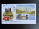 NEW ZEALAND SPECIAL COVER GAME BIRD HABITAT 02-02-2000 NIEUW ZEELAND DUCKS BIRDS - Briefe U. Dokumente