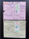 Delcampe - BELGIUM 1969 LOT OF 10 FREIGHT LETTERS BELGIE BELGIQUE BULLETIN D'EXPEDITION VRACHTBRIEF - Dokumente & Fragmente