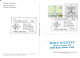 Poste Vaticane - Sur Carte Postale Citta Del Vaticano  Fontana Dei Giardini    Europa 84 - 1984