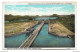 6 Postcards Lot Panama Canal & Canal Zone Construction Miroflores & Pedro Miguel Locks Palace Christobal Docks Unposted - Panamá