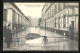 AK La Banlieue Parisienne Inondèe (Janvier 1910), Courbevoie - La Rue De Saint-Germain, Hochwasser  - Inondations