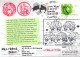 10-4-2024 (1 Z 31) Taiwan  (posted To Australia In 2024 With 1 Melon Fruit Stamp) Cartoon - Taiwán