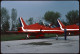 DIAPOSITIVA Aereo Militare/Military Aircreft Slide: Hawk Royal Air Force "Red Arrows" Aerobatic Team 1990 (0779) - Aviation