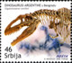 Serbia 2009 MiNr. 328 - 329  Serbien Fauna (Prehistoric) Museum Exhibits - Dinosaurs Of Argentina  2v MNH**  3,00 € - Serbia