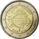 Finlande, Euro Coinage, 10th Anniversary, 2 Euro, 2012, Vantaa, SPL+ - Finlandía