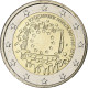 Allemagne, 2 Euro, 2015, Stuttgart, 30 Ans   Drapeau Européen, SPL+ - Germania