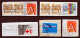 Switzerland / Helvetia / Schweiz / Suisse 1969 - 2006 ⁕ Nice Collection / Lot Of 30 Used Stamps On Paper - See All Scan - Verzamelingen