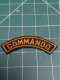 COMMANDO, BANANE PATCH D'EPAULE, PERIODE ALGERIE POSSIBLE - Patches