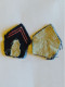 PATTE DE COL, CANETILLE TROUPES COLONIALES, TROUPES DE MARINE (1) - Patches