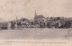 S6-11) CASTELNAUDARY - VUE PANORAMIQUE - LE BASSIN - LA CATHEDRALE ST MICHEL - EGLISE STJEAN - 1907 - ( 2 SCANS ) - Castelnaudary