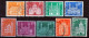 Switzerland / Helvetia / Schweiz / Suisse 1960- 1968 ⁕ Postgeschichtliche Motive & Baudenkmäler Complete ⁕ 38v Used Scan - Gebruikt