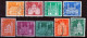 Switzerland / Helvetia / Schweiz / Suisse 1960- 1968 ⁕ Postgeschichtliche Motive & Baudenkmäler Complete ⁕ 38v Used Scan - Used Stamps