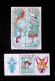 CL, Blocs-feuillets, 2 Blocks, Cuba, Navidad 1967/1968, Oiseaux, 2 Scans - Blocs-feuillets