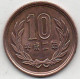 10 Yen (heisei) 1951-58 - Japon