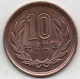 10 Yen (heisei) 1951-58 - Japón