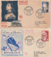 FDC - 1954 - Métiers D'Art - 1950-1959