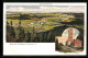 AK Schönheide I. E., Nordost-Panorama, Prinz Georg-Turm  - Schoenheide