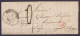L. Datée 2 Janvier 1847 De MIRECOURT Càd MIRECOURT /5 JANV 1847 Pour Professeur De L'Université De LIEGE Quai D'Avroy -  - 1830-1849 (Belgique Indépendante)