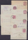 Lot De 35 EP Cartes-lettres 10c Rose (N°46) Oblitérations Et Destinations Diverses (voir Scans) - Cartas-Letras