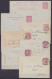 Lot De 35 EP Cartes-lettres 10c Rose (N°46) Oblitérations Et Destinations Diverses (voir Scans) - Cartes-lettres