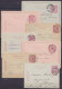 Lot De 35 EP Cartes-lettres 10c Rose (N°46) Oblitérations Et Destinations Diverses (voir Scans) - Carte-Lettere