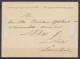 Indes Néerlandaises - CP Briefkaart 5c Càd REMBANG /31/12/1883 Pour SEMARANG - Griffe "LASEM" à Càd Arrivée SEMARANG /1/ - Niederländisch-Indien