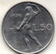 50 Lires 1956 - 50 Liras