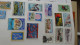 Delcampe - BF4 Collection De Timbres Oblitérés + Page De Timbres ** Avec Défauts. (toutes Les Photos N'ont Pas été Prises) - Collections (with Albums)