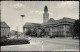 Ansichtskarte Buer-Gelsenkirchen Straße, Rathaus - Tankstelle 1959 - Gelsenkirchen