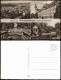 Donaueschingen Mehrbildkarte Mit 4 Ortsansichten U.a. Donau-Quelle 1960 - Donaueschingen
